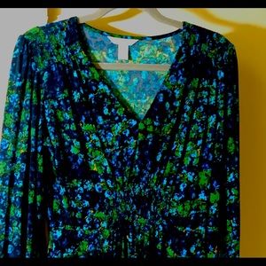 London Times Long sleeve Dress Size Medium